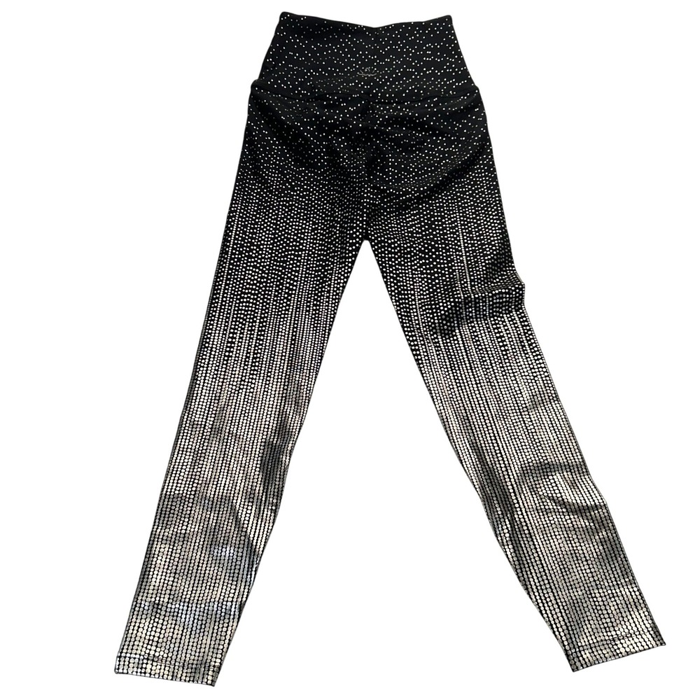 Beyond Yoga Space Dye Ombre High Rise Ankle Leggings Women XS Black NWOT - Picture 3 of 8